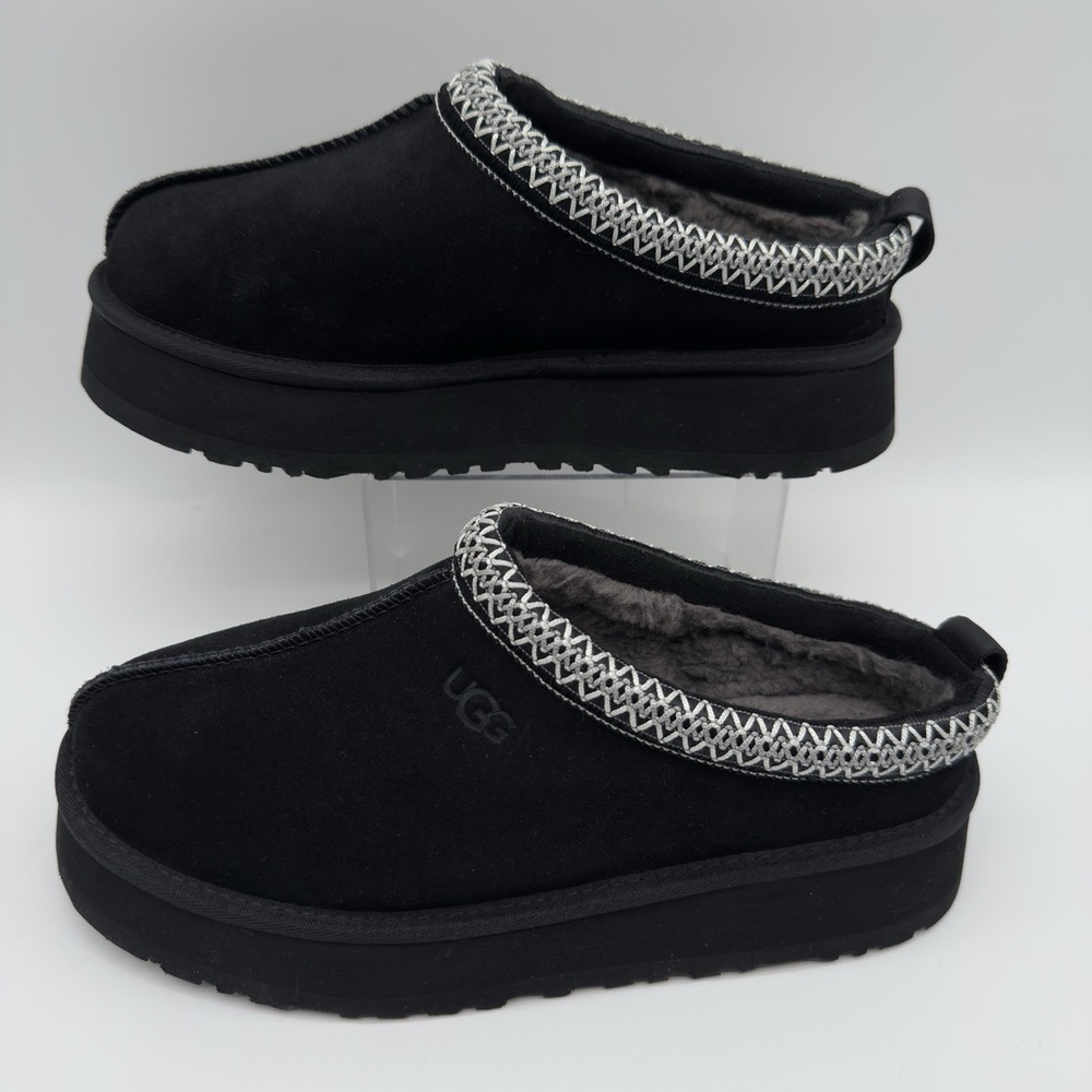 UGG Tazz Slip-On Platform Mule Slippers Women's Size‎ 10 Black BG1122553 - Picture 4 of 16